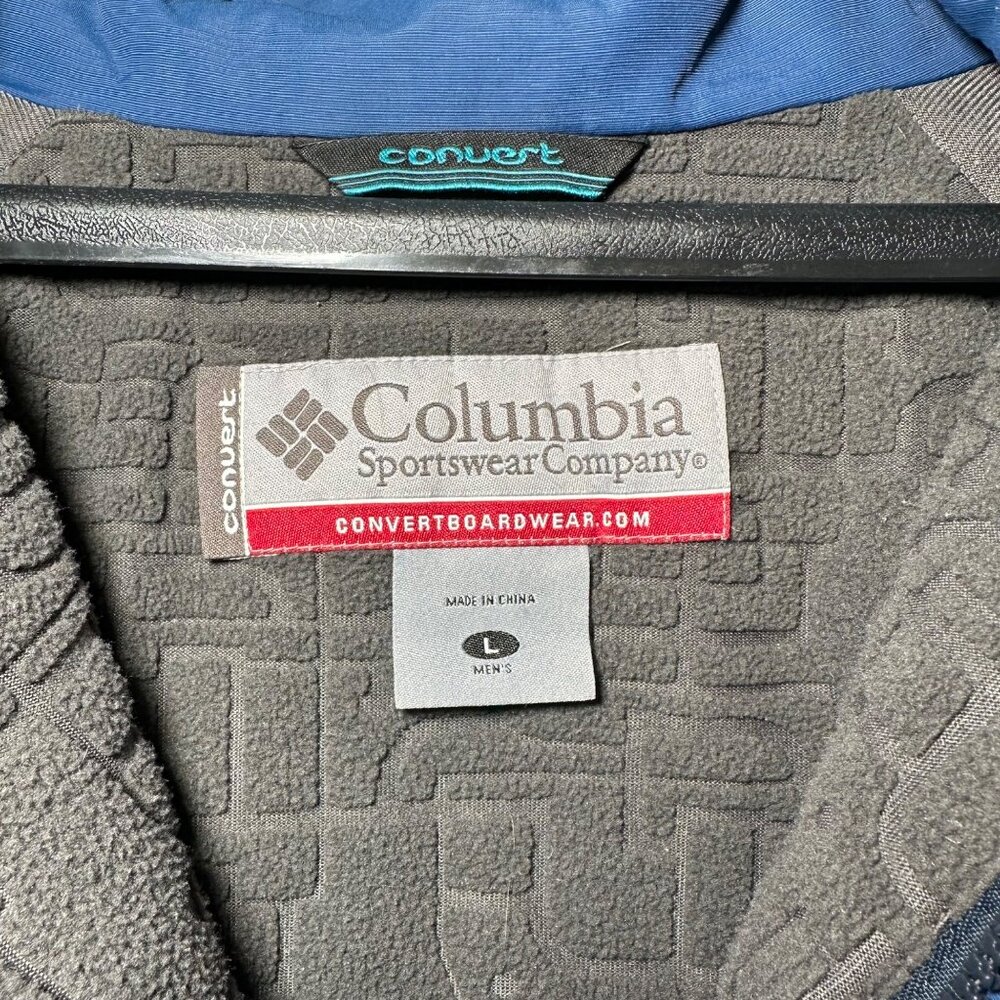 Columbia Base TRX Convert Jacket - Men's Large - Blue - Picture 6 of 10